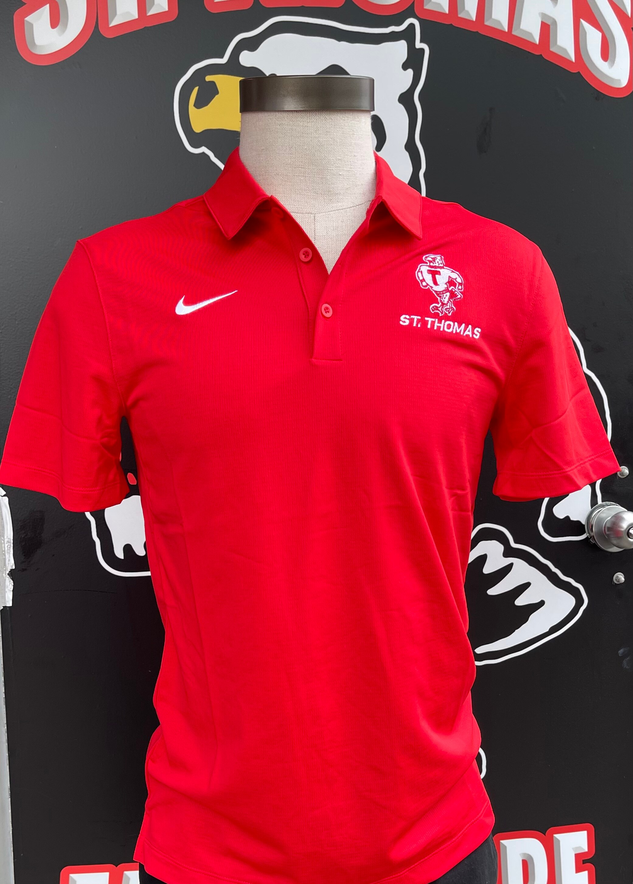 sth-nike-jersey-red-front - St. Thomas High School